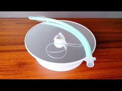 Tabung Endotrakeal Melalui Mulut Dengan Band Kapsul Mengindikasikan Gelembung ET Tube Airway